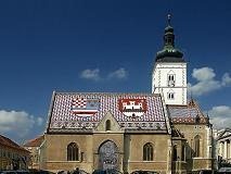 St Mark's or St Marco Church in Zagreb